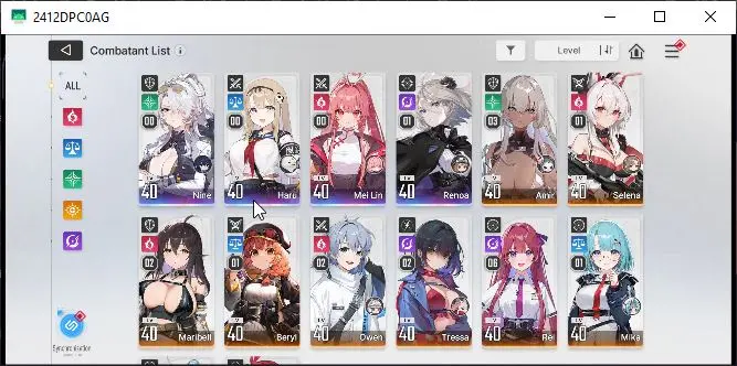 [Global] Lv37|2,1K Crystal|4 SSR[Nine,Haru,RenoaM1,Mei Lin]+ 10 SR (MaribelM2,TressaM2) + 9 SR Partners|Stove|Check SS(CZN1714)