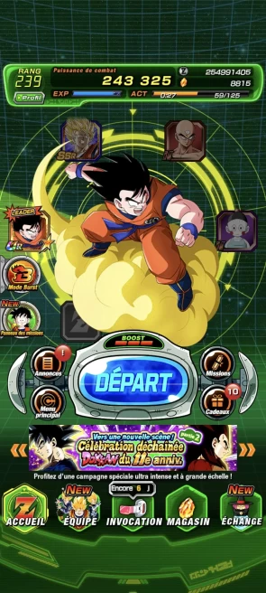  [ANDROID/GLOBAL] 8000-9000+ Dragon Stones | DOKKAN BATTLE Semi-Fresh Account | Safe & Fast