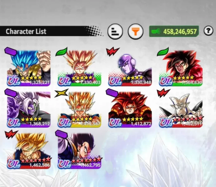 D902-IOS+Android-10 UL(SS4 Goku+Zamasu+Hit+SS2 Gohan+Gogeta+Super Vegtio+SS4 Gogeta)+45 Legends+Good Equipment+Team Gohan+Future+Piccolo+SS3 