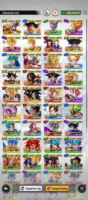 D902-IOS+Android-10 UL(SS4 Goku+Zamasu+Hit+SS2 Gohan+Gogeta+Super Vegtio+SS4 Gogeta)+45 Legends+Good Equipment+Team Gohan+Future+Piccolo+SS3 