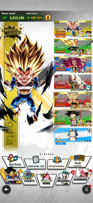 D909-IOS+Android-Vip Team Daima-SS3 Vegeta Mini Full Red Star+Tamagami Full Red Star+SS4 Goku+Good Equipment+Goku Mini Zenkai Red Star