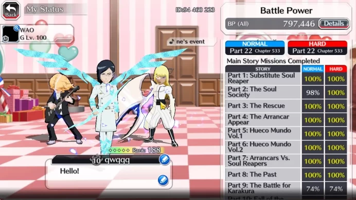 [GLOBAL]51K Orb|TYBW26 Uryu,Ichigo,10th Anniv[Rukia,Ichigo],Renewd[Byakuya,Aizen],Duo Crescnt,Etc|6,6K AccTicket|KlabID(BBS2383)