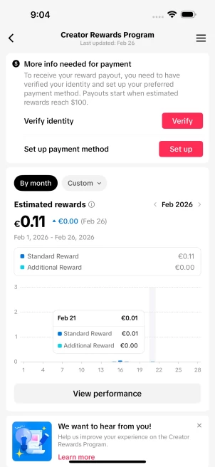 100% Monetized France Account Creator Rewards Program Active | 17k Real Followers & 103k Likes | Real Screenshots + Full Access