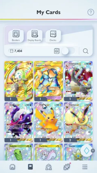 EN 7.4k+Card|134EX|2 Crown (Meloetta&Protect Poncho) 27Shiny|MEGA Deck(Charizard,Kangas)Belibolt,Etc|306k Dust|Nintendo(PKM1047)