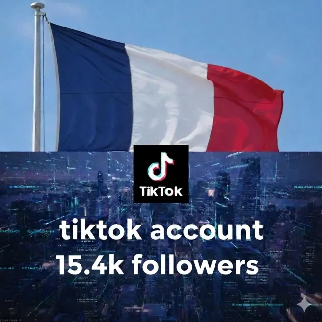 FR France| Account | TikTok Account 15.4k Real Followers 193.1k Likes Full access +Live Access