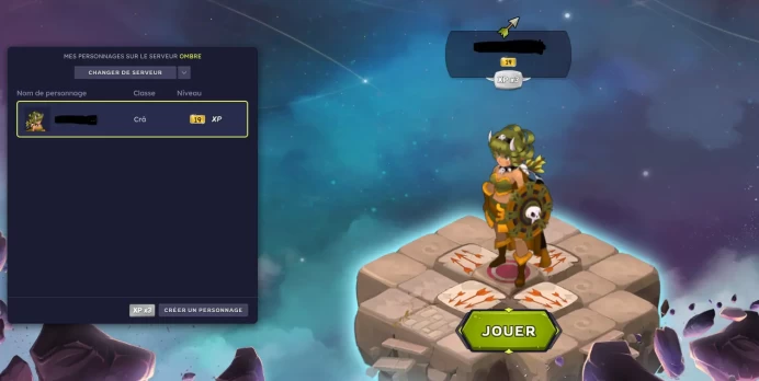 Ombre Cra + Steamer level 200 Omega Perfect for PVP/PVM never authenticated and secure 100% Garantie a vie