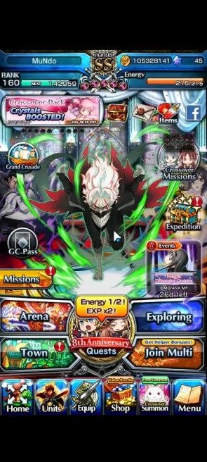 Global|Rank 160|3 Sp.Art|29 Ascend|RoyTW,InumutaTW,EmiyaTW,LizaTW,MilimTW,SaitoTW,Jay,Okarun,Himura,Etc|Lpot 558|CheckSS(GS2038)