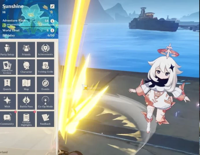 Asia|AR 54|5 Limited +3(*5Weapon)| Hu Tao+Sign,Furina,Raiden,Zibai,Xiao |1 Skin|MC Male|Take Mail|Check SS(GI5230)