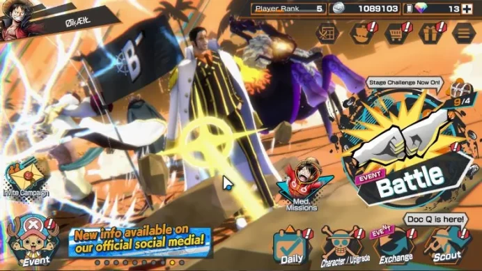 Global|5 EX|St. JayGacia Saturn,Borsalino,Edward Newgate,Kuzan,Roronoa zoro]|Rank 5|LogBandai|(OPBR2004)
