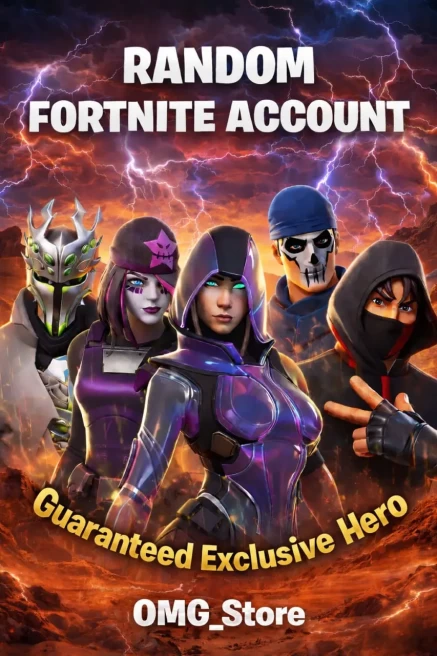 GUARANTEED EXCLUSIVE HERO| 5-200 SKINS | CHANCES TO GET: IKONIK+BLACK KNIGHT+RENEGADE+OMEGA+TRAVIS SCOTT | FULL ACCESS | INSTANT DELIVERY