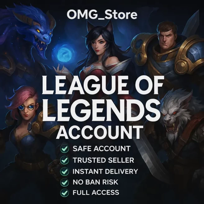 [EUW] LOL Account | Unranked + Skins + Champions | Chance to Get Rare Skins, PAX, Rusty Blitzcrank, UFO Corki, Grey Warwick, Victorious or other
