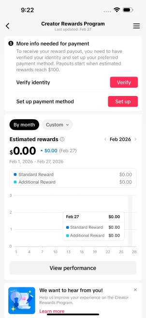 [FRANCE] Fully Monetized Creator Rewards Program Account – 12K Real Followers & 150K Likes | Instant Earnings, Full Access & Good Standing