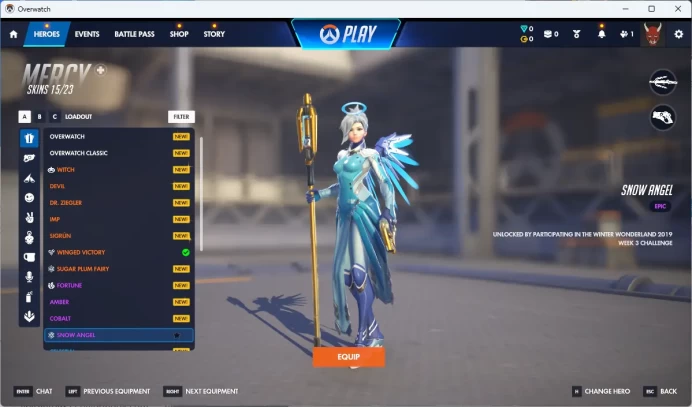 SNOW ANGEL/6670 LEGACY COMPETITIVE POINTS/14 Golden Weapons Amount/Full Mail Access/see the picture/Please Read Description/Maria