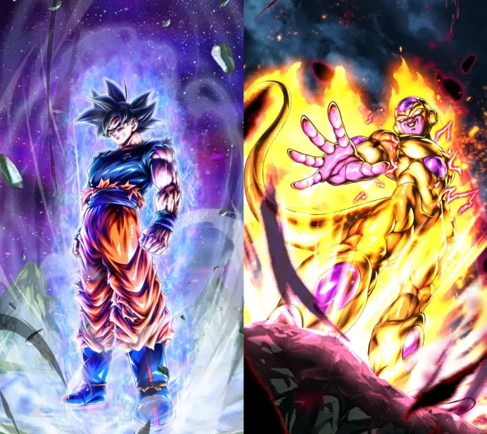 2UL [iOS]Ultra Instinct -sign- Goku[yellow]+UL Golden Frieza[purple]+44000CC+0~5LL[Global]Auto delivery[BNID Login]