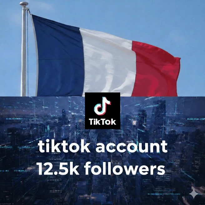 FR France| Account | TikTok Account 10.2k Real Followers 187.4k Likes Full access +Live Access