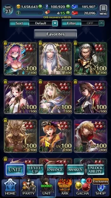 [GLOBAL] Rank 23 + 100k Crystal | Logseus world cleaver + SM Sera + Ascended Rolland + Zekus Forgate. 1 UR Ark|Code Only(LC1069)