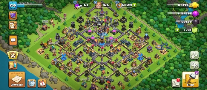 Th 18 Full Max◆10 Epic Almost Level 20+◆4 Hero Near Max◆Builder Hall 10 Max