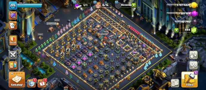 Th 17 Defense Max◈Xmas Tree◈10 Epic Level 20+◈Good Wall Level