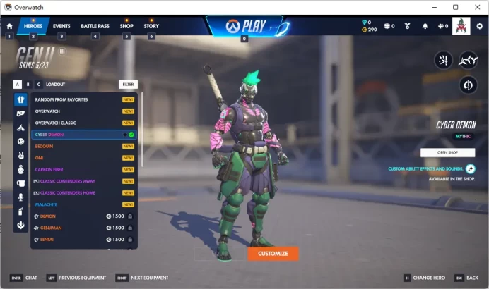 GENJI / CYBER DEMON / Full Mail Access / see the picture / Please Read Description  / rxaiq