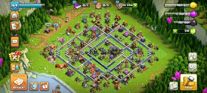 Th 17 Donation ID◆8 Epic Equipment◆Semi Max Hero◆White and Blue Wall Mix