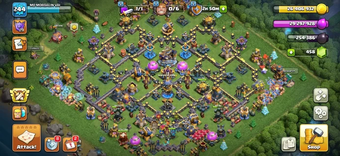Th 18 Max【5 Epic Max】5 Hero Max▰Builder Base Troops Max