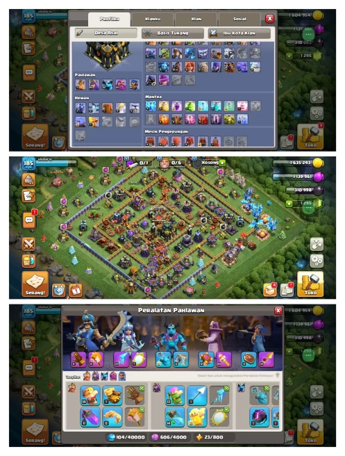 Th 17 Donation Type◆Purple Wall◆Hero :71,80,90,42◆6 Epic Equipment