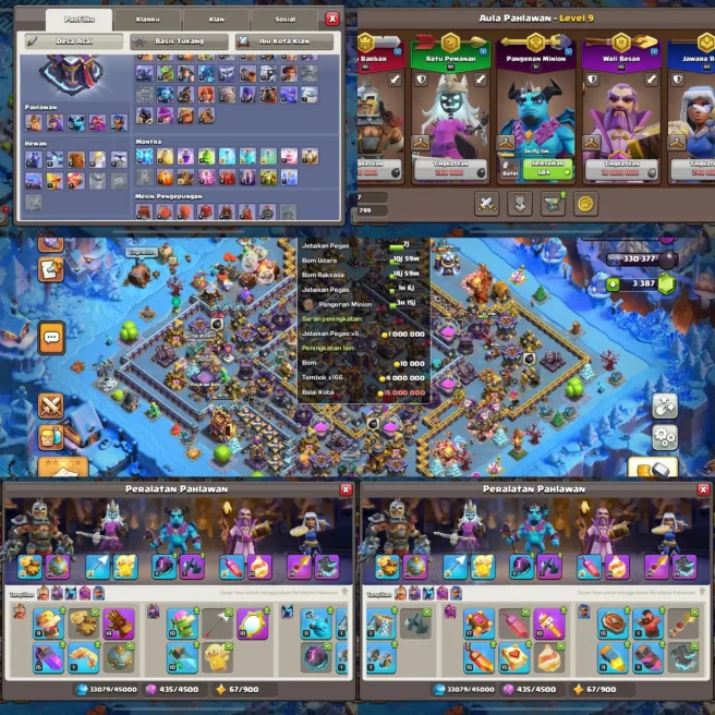 Th 15 Full Max◈8 Epic Equipment Near Max◈Some Hero Skin