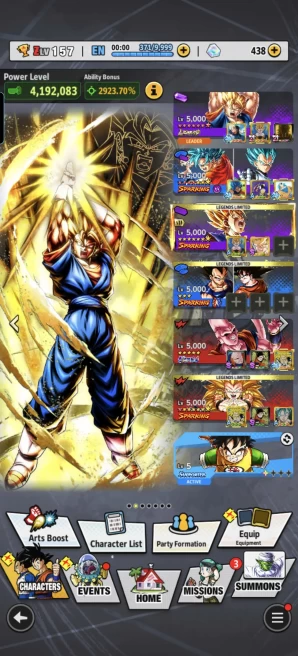 D945-IOS+Android- UL Super Buu Han+LR Super Vegito Full Red Star+LR Piccolo+11 Legends Limited+Equipment+Vegito Green+Gotenks+God Goku