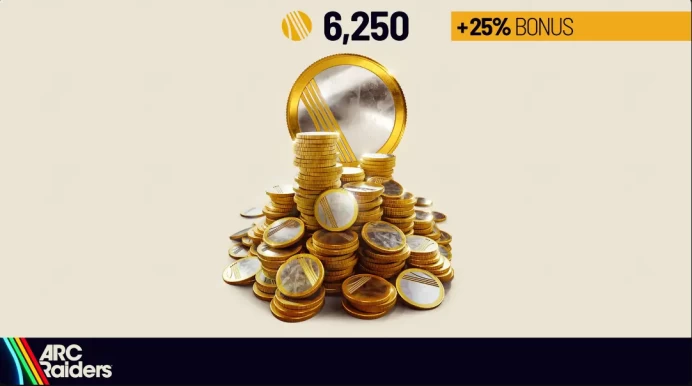 6,250 Raider Tokens