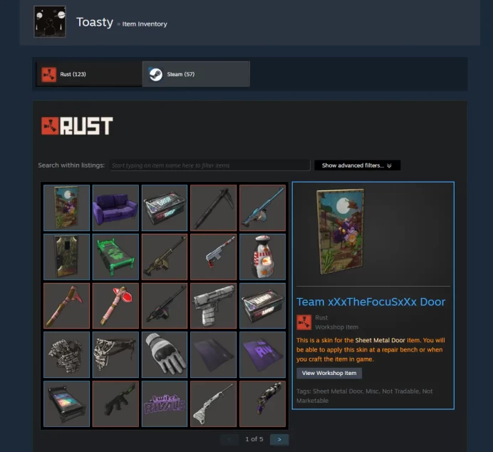 [10 LVL] • [4300+ Hours] • [123 Twitch Drops/Skins] [FIRST EMAIL] [NO $5 limit] • 42+ GAMES