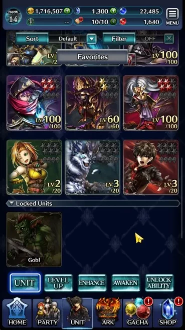 GLOBAL|Rank 14|Collab DMC (Vergil) +Top Tier Unit (GH Adel,A. Myly,D. Alice,etc)|1 UR[Pandemonium] 2 LR 16 ARK|CodeOnly(LC1072)
