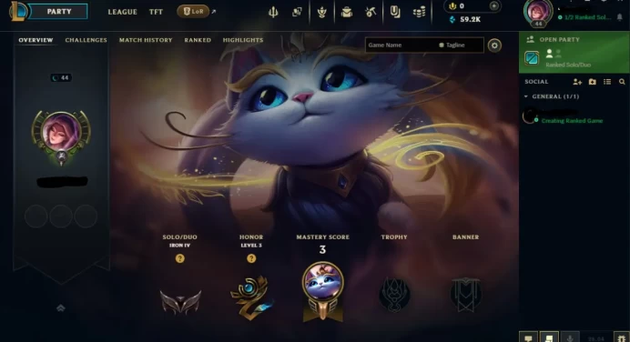 NA - SAFE SEASON16 IRON 4 0LP | 59200 BE | PLACEMENTS DONE | 1W 19L | INSTANT DELIVERY | LOW MMR | UNVERIFIED EMAIL | IRON IV | #2899