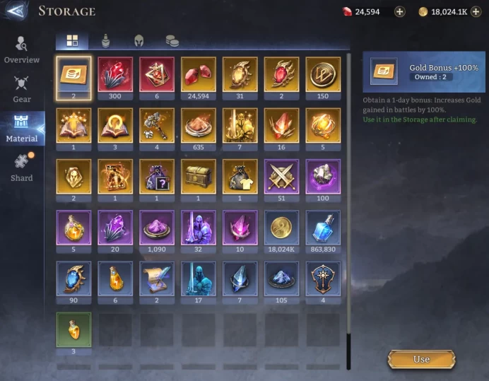 TOP START - Ghan Malvira Glacius Kai \ 56000 Energy \ 24000 Gem \ 31 gold summ \ 2 ancient \ 90 rare \ Prime Pick !