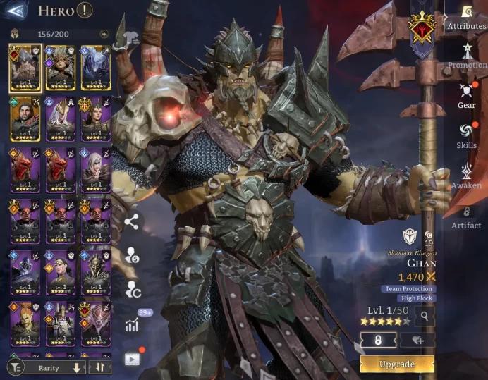 TOP START - Ghan Malvira Glacius Kai \ 56000 Energy \ 24000 Gem \ 31 gold summ \ 2 ancient \ 90 rare \ Prime Pick !