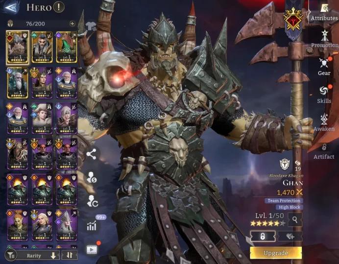 TOP START -  Ghan	Apsan	Xaris	Shamir  \ 56000 Energy \ 26000 Gem \ 27 gold summ \ 12  ancient  \ 31 rare  \  Prime Pick !