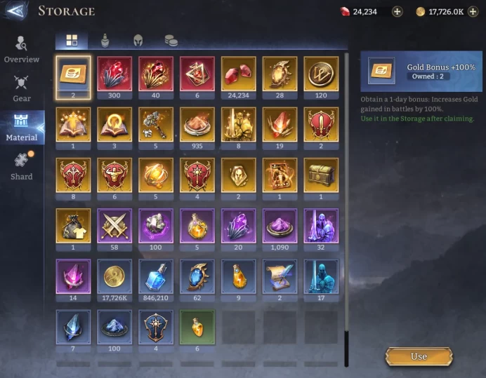 TOP START - Aeris Trusk Ghan Lu Bu Ajax Calypso \ 56000 Energy \ 24000 Gem \ 28 gold summ \ 0 ancient \ 62 rare \ Prime Pick !
