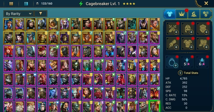 Starter acc with Bayek : 92k energy / 61 mln coins / Lady Kimi, Royal Huntsman, Arix, Ninja + 19 Login Legendaries / Gala