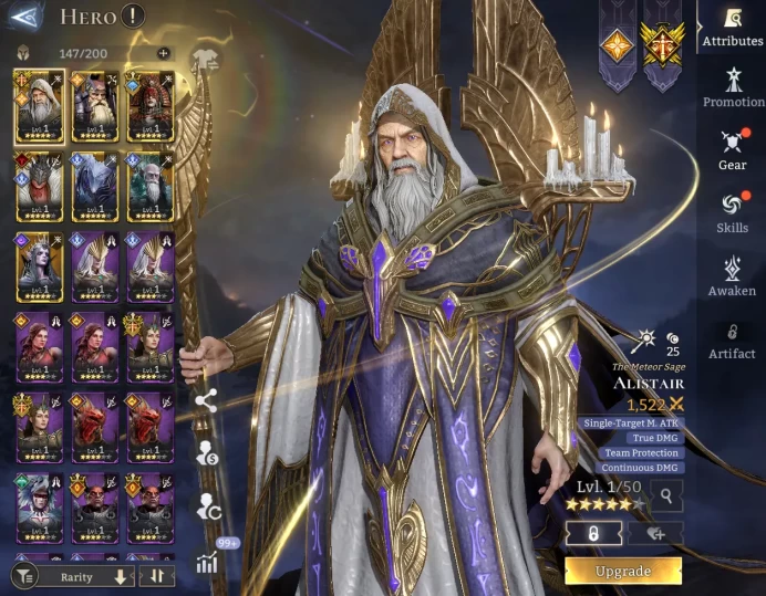 TOP START -  Alistair	Crach	Nastya	Lu Bu	Glacius	Shamir	Vierna  \ 57000 Energy \ 27000 Gem \ 32 gold summ \ 2  ancient  \ 13  rare 