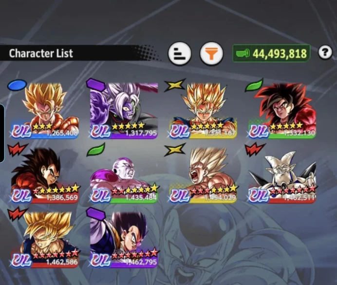 D948-IOS+Android-Good-10 UL(SS4 Goku+SS4 Vegeta+Zamasu+SS Goku+Frieza+Super Vegito)+34 Legends+Good Equipment+Namek Goku+Goku&Bardock+Vegito
