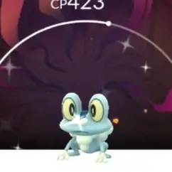Trade || Kalos Y BG Shiny FROAKIE | Stardust required: 20K or 1M | iOS and Android