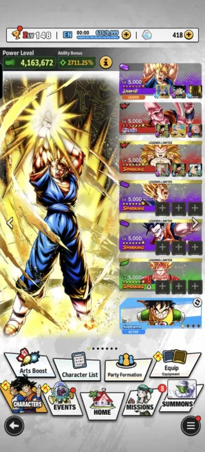 D950-IOS+Android- UL Super Buu Han+LR Super Vegito Full Red Star+21 Legends+Equipment+Vegito+Gotenks+God Goku+SS2 Goku+Piccolo+Ultimate Gohan