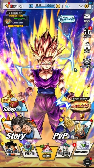 327M Total Power|LV 153|5 UL+ 19LL | SS 2 Gohan (Youth),Perfect Cell,SS Goku,Vegeta,Omega Shenron |Android|CheckSS(DBL1007)