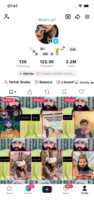 Instanly Delivery/ Monetized 120K Real Followers+2.2M Real Likes Account/ Creator Rewards Program Activated/ Live Stream/ Full Access