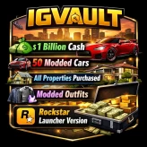 PC-Enhanced | 1 Billion | 50 Modded Cars | 20 Modded Outfit | Female | All Properties Purchased | 25 Million Pure Cash | Rockstar Launcher