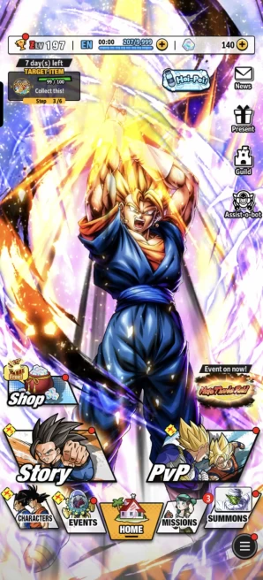 D956-IOS+Android-Meta-LR Super Vegito+8 UL(Super Buu+SS4 Goku+SS4 Vegeta+SS Goku+Cell)+48 Legends+Vip Equipment+Good Team+SS2 Gohan+Goku and Hit