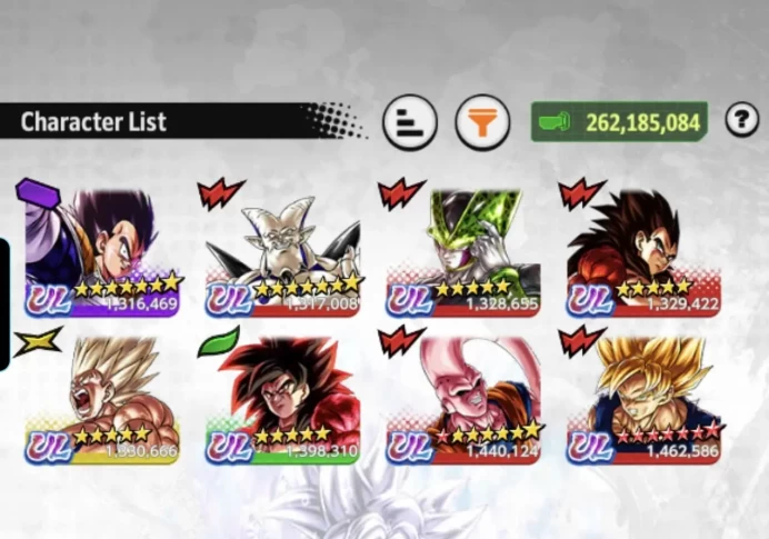 D956-IOS+Android-Meta-LR Super Vegito+8 UL(Super Buu+SS4 Goku+SS4 Vegeta+SS Goku+Cell)+48 Legends+Vip Equipment+Good Team+SS2 Gohan+Goku and Hit