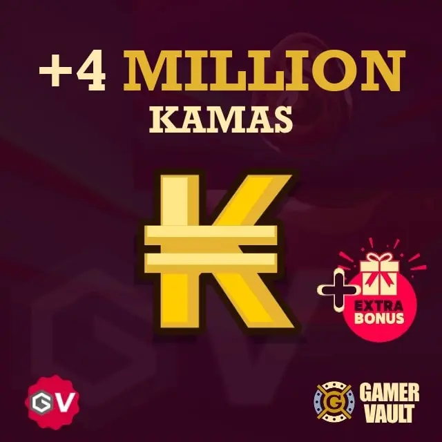 Allisteria | 4.000.000 Kamas | 4 M Allisteria | Dofus Retro | GamerVault | Livraison Instantanée | Kamas