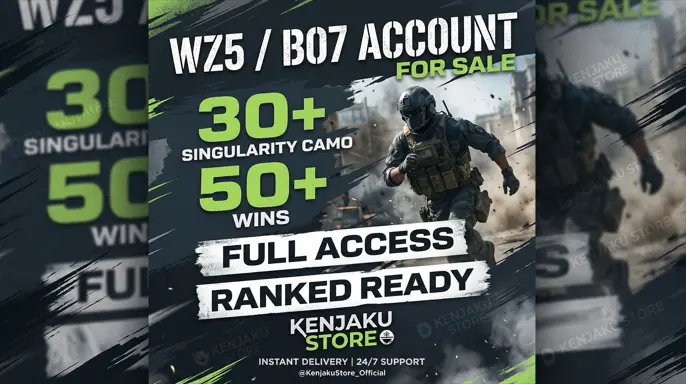  BO7  |  30x Singularity |  50 Wins Ranked Ready |  30x Arclight  |  Level 55 |  INSTANT DELIVERY |  Xbox | PSN | BNET | Ste