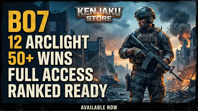 BO7 | Ranked Ready| 12 Arclight | 50 Wins | Prestige 1 | 156 Camos | Level 55 | Operators | Linkable PS, Xbox, Battle.net, Steam