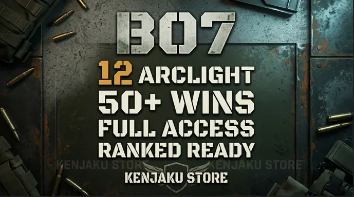 BO7 | 12 Arclight  | Ranked Ready| 50 Wins | Prestige 1 | 156 Camos | Level 55 | Operators | Linkable PS, Xbox, Battle.net, Steam